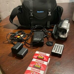 Jvc mini dv film recording camera